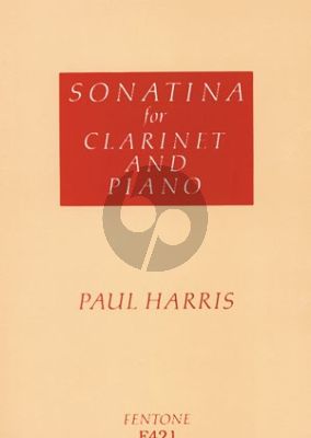 Harris Sonatina for Clarinet and Piano