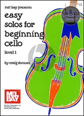 Easy Solos Beginning Cello Level 1 Cello-Piano