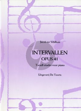 Veldhuis Intervallen Opus 41 Piano