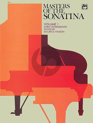 Masters of the Sonatina Vol.1 for Piano