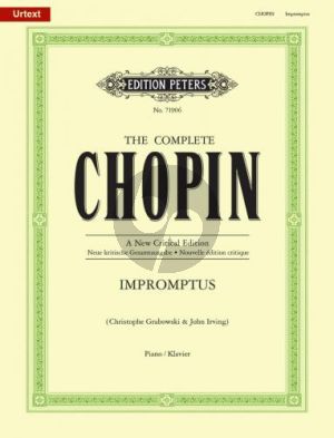 Chopin Impromptus Piano (edited by John Irving)