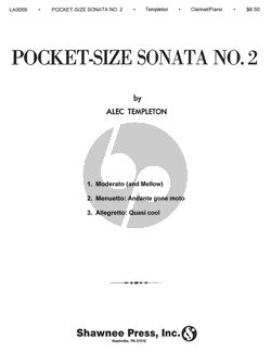 Pocket-Size Sonata No.2 for Clarinet and Piano