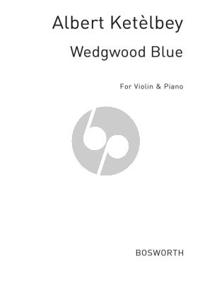 Ketelby Wedgwood Blue Violin and Piano