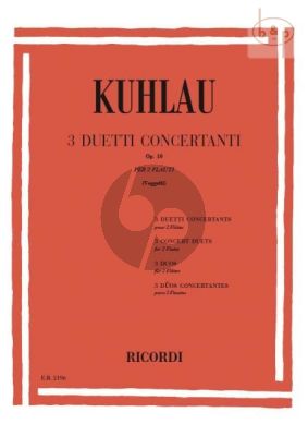 3 Duetti Concertanti Op.10
