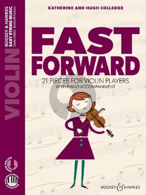 Fast Forward Violin and Piano Book with Audio online (A Third Book of 21 Pieces for Beginner)