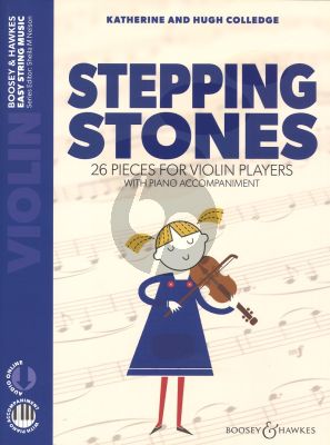 Colledge Stepping Stones Violin-Piano (26 Pieces for Beginning Violinists)