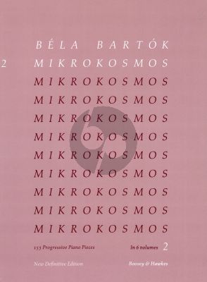 Mikrokosmos Vol.2 Piano Nos.37 - 66