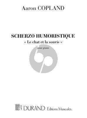 Copland Scherzo Humoristique " Le Chat et la Souris" piano