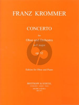 Krommer Concerto F-major Op.52 Oboe-Piano (Ledward)