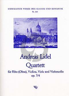Quartett Op. 7 / 4 Flöte-Violine-Viola und Violoncello