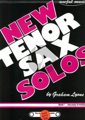 Lyons New Tenor Saxophone Solos Vol.1 (Bk-Cd)