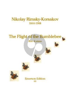 Rimsky-Korsakoff The Flight of the Bumble Bee Flute-Piano