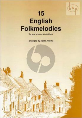 15 English Folkmelodies for 1-2 Accordions