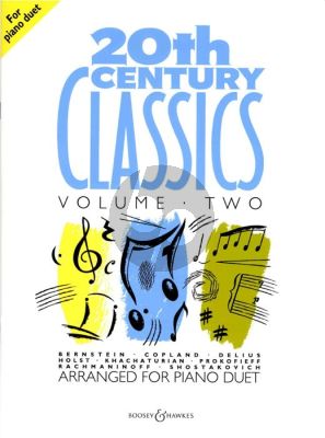 20th Century Classics Vol.2 Piano 4 hds (arr. Roger Brison)