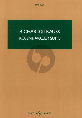 Strauss Rosenkavalier Suite Op.59 Orchestra (Study Score)
