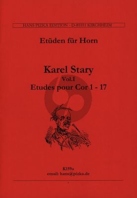 Stary 55 Etüden Vol. 1 No. 1 - 17 Horn