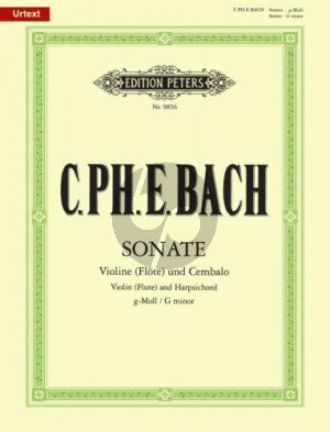 Bach Sonate g-moll (ursprunglich als BWV 1020 J.S.Bach zugeschrieben) Violine[Flöte] mit obl. Cembalo (Anne Marlene Gurgel-Jacobi)