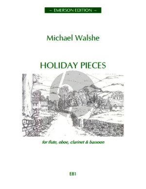 Walshe Holiday Pieces Flute-Oboe-Clar.-Bassoon (Score/Parts)
