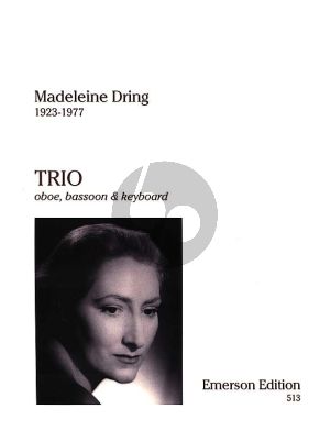 Dring Trio Oboe-Bassoon and Piano (Score/Parts) (interm.-adv. grade)