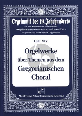 Album Orgelwerke uber Themen aus dem Gregorianischen Choral Orgel