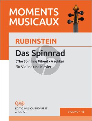 Rubinstein Spinning Wheel Violin and Piano (Györgyi Répássy)