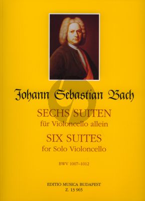 Bach 6 Suites BWV 1007 - 1012 for Violoncello Solo (Edited by Ede Banda) (EMB)