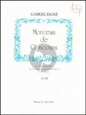 Morceau de Concours flute-piano