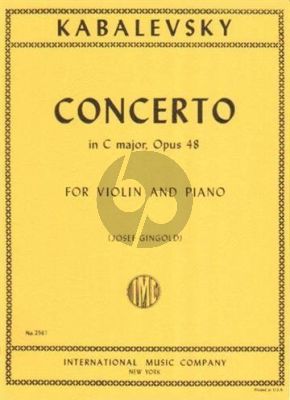 Concerto C-major Op.48 Violin-Orch.