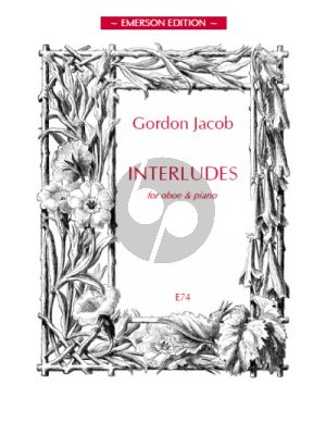 Jacob Interludes for Oboe and Piano