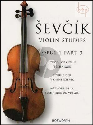 School of Violin Technique Op.1 Vol.3