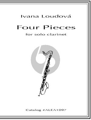 Loudova 4 Pieces for Clarinet solo