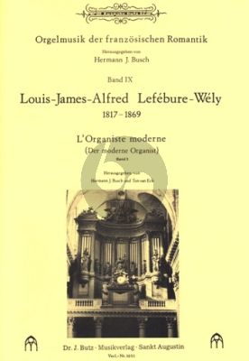 Lefebure-Wely L'Organiste Moderne Vol.3 (herausgegeben von Hermann J. Busch und Ton van Eck)