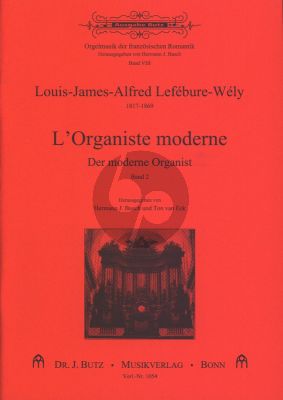 Lefebure-Wely L'Organiste Moderne Vol.2 (herausgegeben von Hermann J. Busch und Ton van Eck)