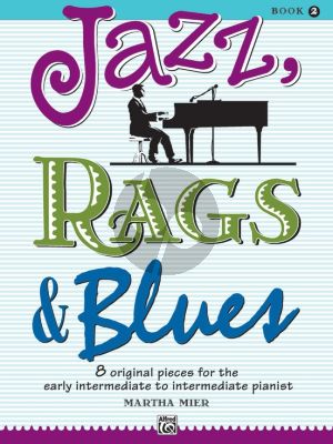 Jazz-Rags & Blues Vol.2 Piano solo Book with Audio online