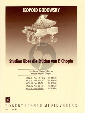 53 Studien über die Etüden von Chopin Band 5 No. 41 - 48
