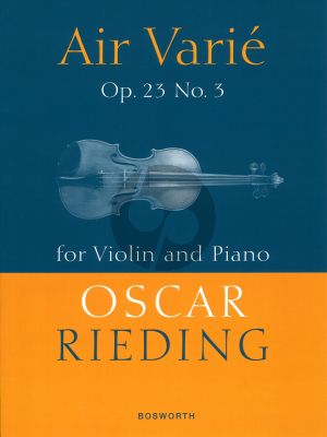 Rieding Air Varie Op.23 No.3 Violin - Piano