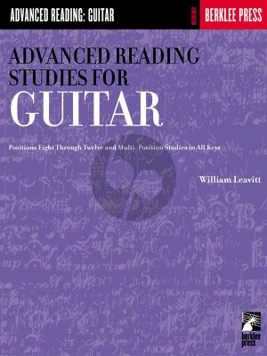 Leavitt Advanced Reading Studies for Guitar