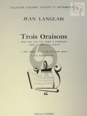 3 Oraisons Op.174