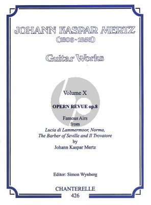 Mertz Works Vol.10 4 Opern Revue Op.8 (Wynberg)