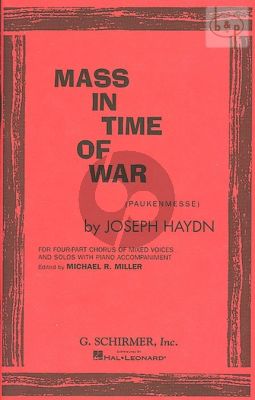 Mass in Time of War (Hob.XXII:9) (Soli-Choir- Orch.)