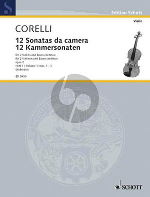 12 Kammersonaten Op. 2 Vol.1
