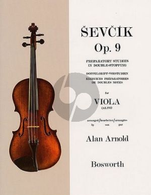 Sevcik Preparatory Studies Op.9 Viola (Alan Arnold)