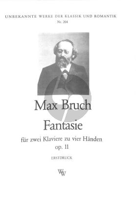 Bruch Fantasie Op.11 for 2 Pianos (Playing Score 2 Copies needed for performance)