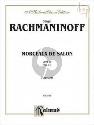 Morceaux de Salon Op.10 Piano solo