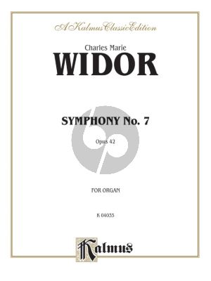 Widor Symphony No.7 A-minor Op.42 Organ