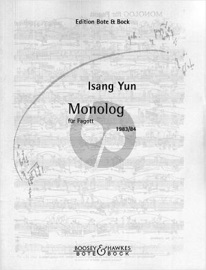 Yun Monolog (1983/84) Fagott solo