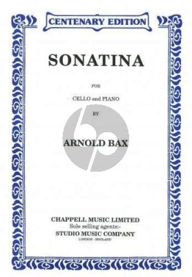 Bax Sonatina Violoncello-Piano
