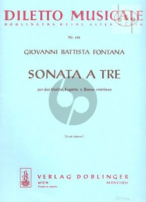 Sonata a tre No.14 a-moll 2 Vi.-Fagott-Bc