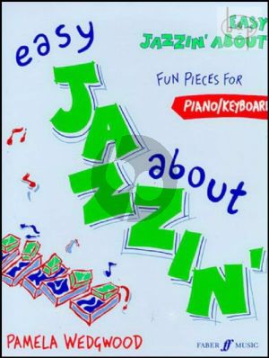 Easy Jazzin About piano/keyboard book-CD