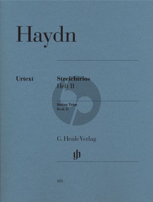 Haydn Streichtrios Vol.2 (Stimmen) (ed. Bruce C. MacIntyre) (Henle-Urtext)